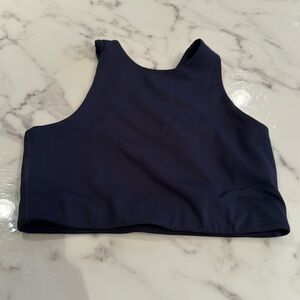 Navy blue athletic tank